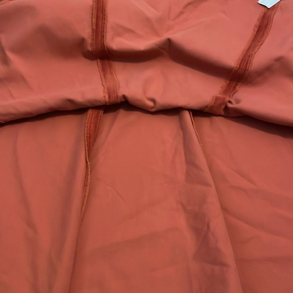 Sundance Orange Velvet Boho Skirt Feminine Contemporary Event Festival - Picture 9 of 11